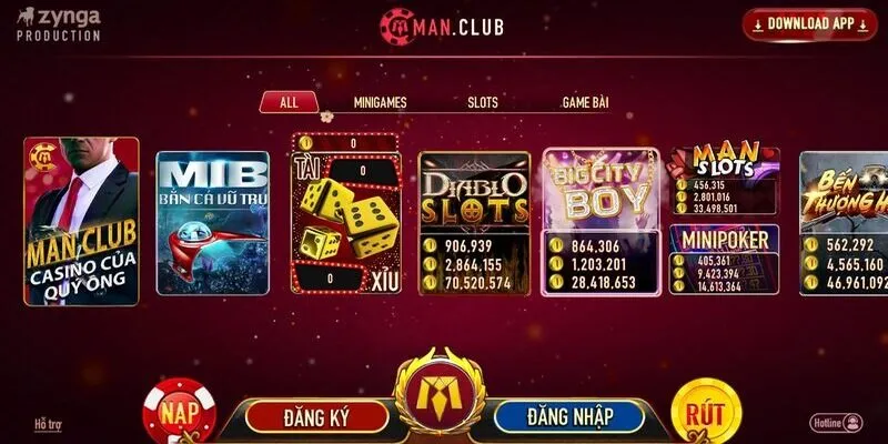 Cách chơi game tài xỉu Manclub đơn giản cho bạn